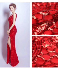 red evening gown-219-04