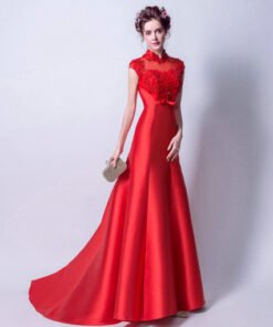 red evening gown-269-02