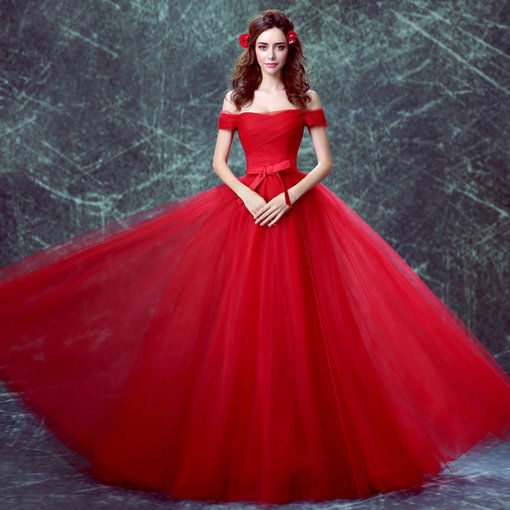 Red Quinceanera Dresses Ball Gown - Image 3
