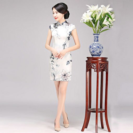 short chinese qipao-067-06