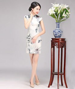 short chinese qipao-067-08