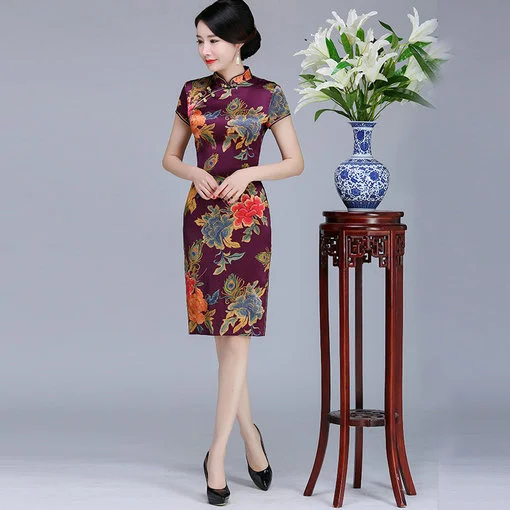 silk modern cheongsam-060-05