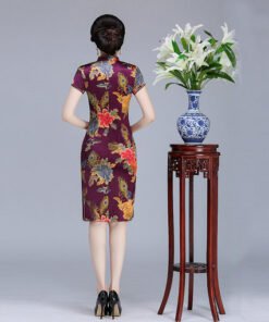 silk modern cheongsam-060-06