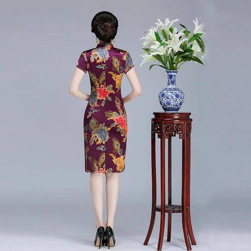 silk modern cheongsam-060-06