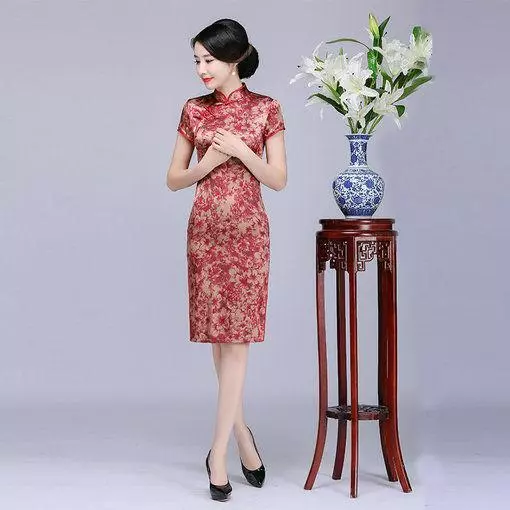 silk qipao dress-057-02