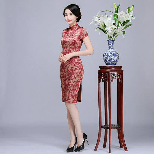 silk qipao dress-057-03