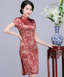 silk qipao dress-057-04