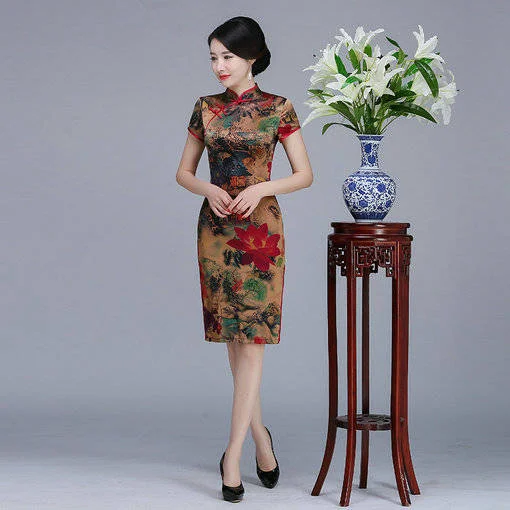 silk sexy cheongsam-061-05