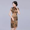 silk vintage qipao-058-03