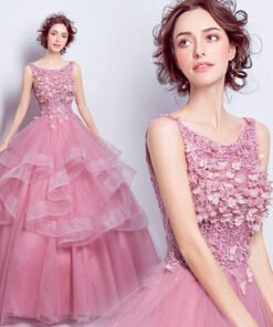 sweet 15 dresses pink-167-07