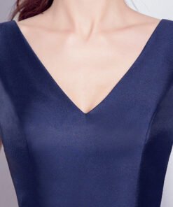 v neck evening dress-280-07