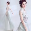 v neck evening dress-293-03