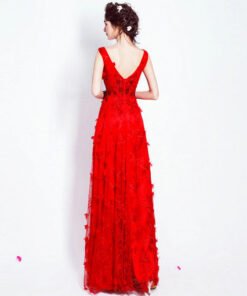 v neck prom dresses-164-03