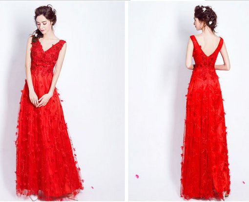 v neck prom dresses-164-06
