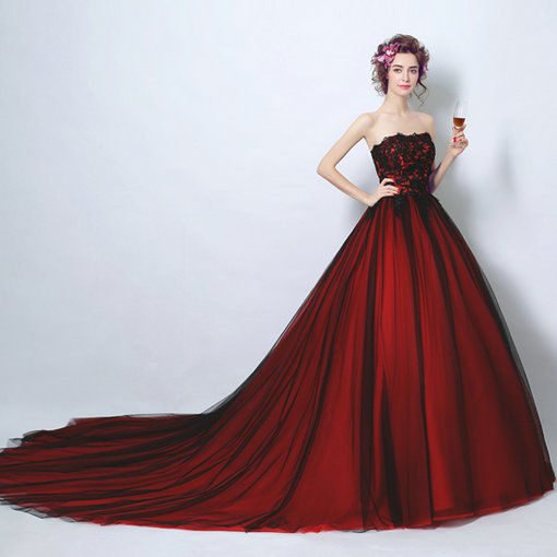 wedding dress ball gown-117-05