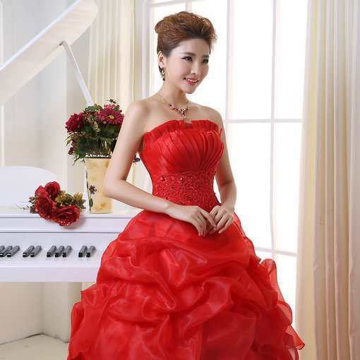 wedding dress ball gown-326-02