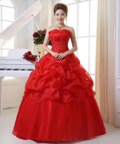 wedding dress ball gown-326-03