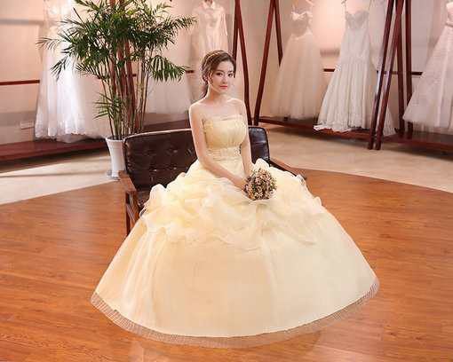 wedding dress ball gown-326-05