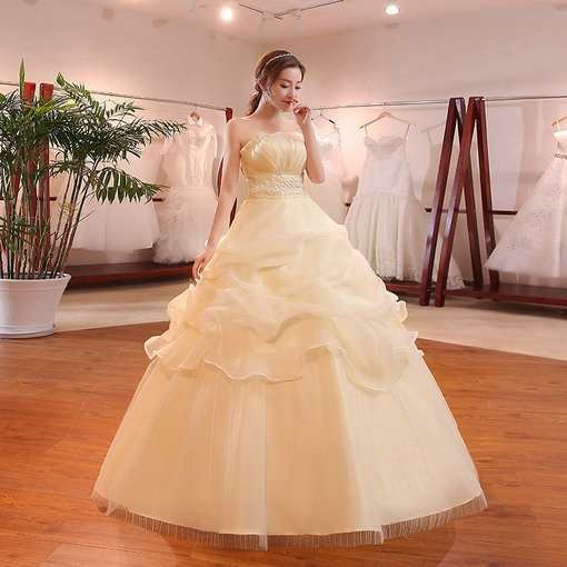 wedding dress ball gown-326-07