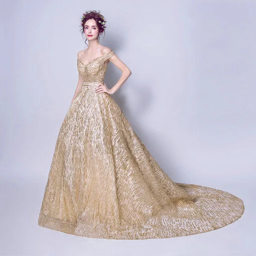 wedding dress gold-099-02