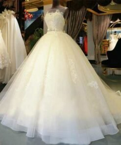 wedding dress long train-348-06