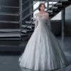 wedding dress with sleeve-353-01
