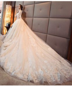 lace wedding dress-378-009