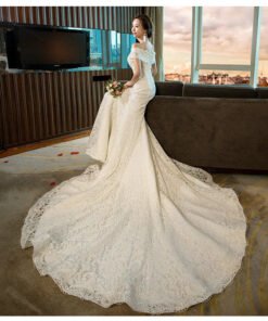 mermaid wedding dress-376-004