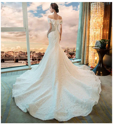 mermaid lace wedding dresses 2017 Milla Nova Wedding Dresses Collection 2017 See more: http://www.weddingforward.com/milla-nova-wedding-dresses-2017/ #weddings