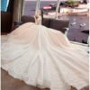 wedding dress with train-377-003