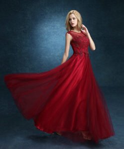 Long Prom dress-0429-02