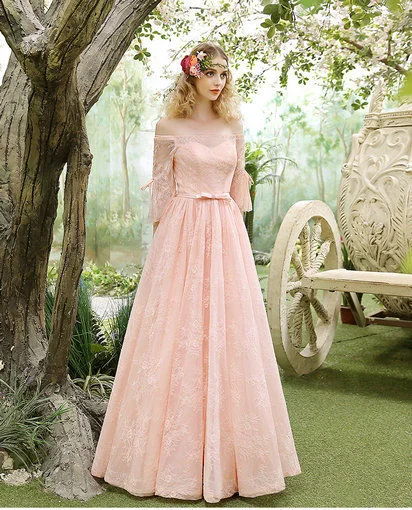 Pink prom dress-0415-01