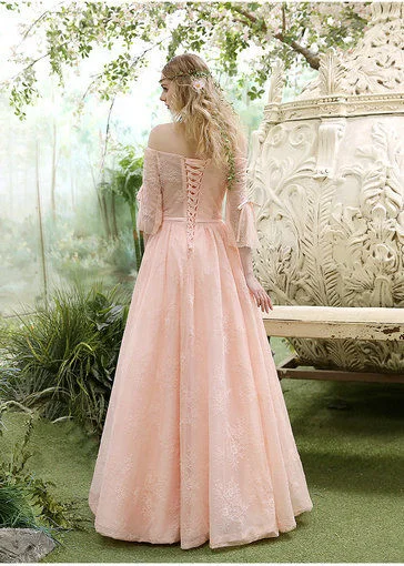 Pink prom dress-0415-03