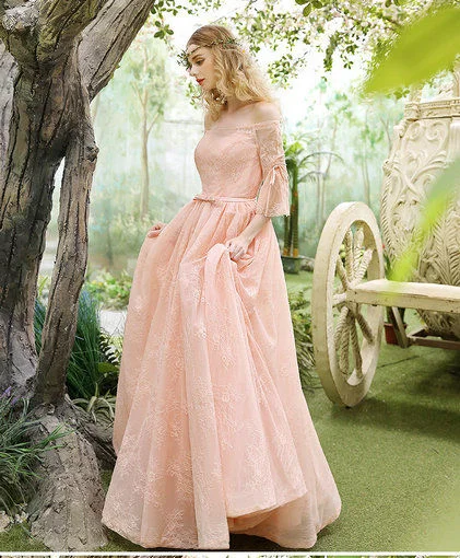 Pink prom dress-0415-04