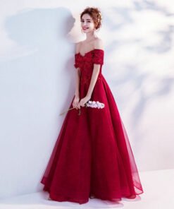 a line evening gown 0504-04