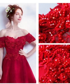 a line evening gown 0504-05