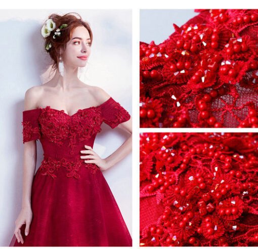 a line evening gown 0504-05