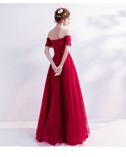 a line evening gown 0504-06