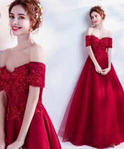 a line evening gown 0504-08