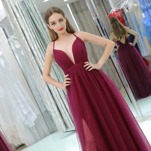 a line evening gown 0520-03