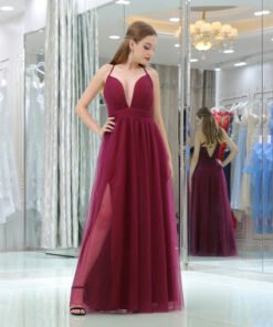 a line evening gown 0520-05