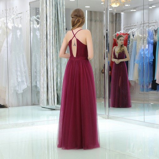 a line evening gown 0520-06