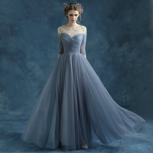 a line prom dress-0467-03