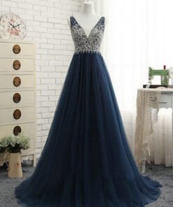 backless evening dress-0443-01
