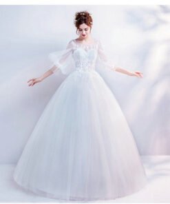 ball gown wedding dress 0505-04