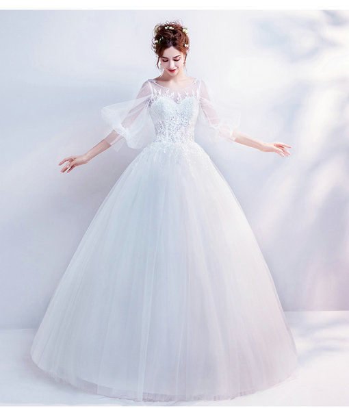 ball gown wedding dress 0505-04