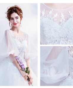 ball gown wedding dress 0505-06