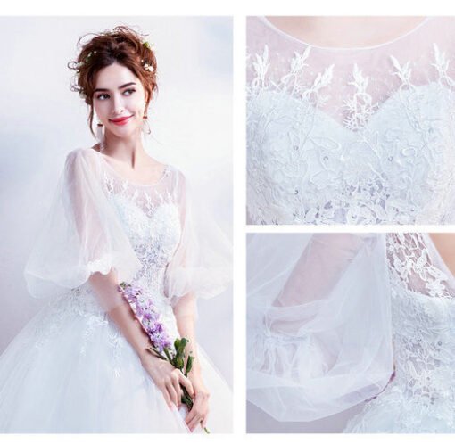 ball gown wedding dress 0505-06