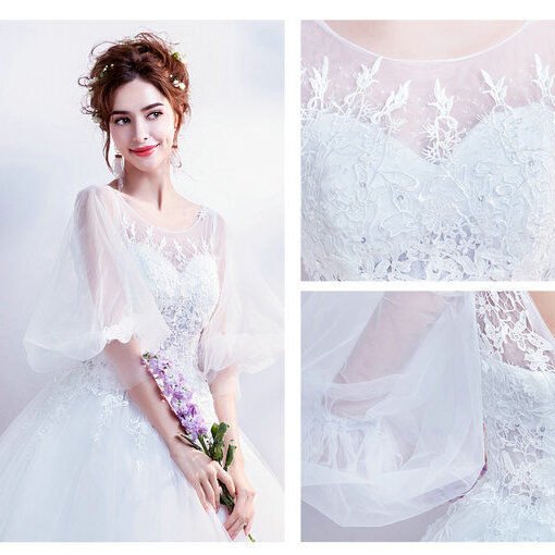 ball gown wedding dress 0505-06