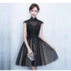 black cocktail dress-0401-01